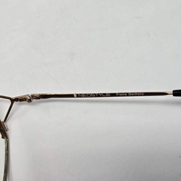 NEOSTYLE SOCIETY 435 GERMANY GOLD GREEN TORTOISE OS EYEGLASS FRAMES 135 58 14 - Picture 8 of 10
